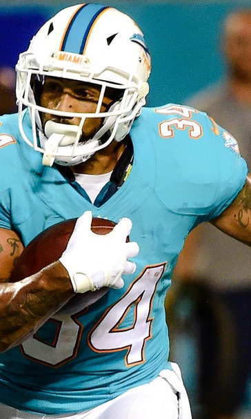 Arian Foster, two rookies to start for Dolphins in season opener